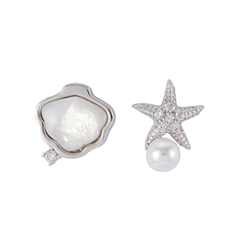 Starfish Pearl Earrings in Stock $ 3.74-4.24