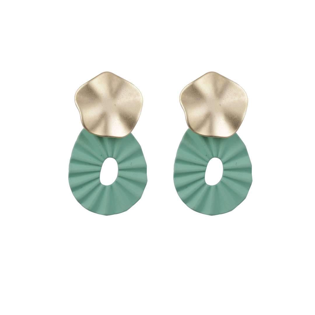 Mint Green Fashion Earrings