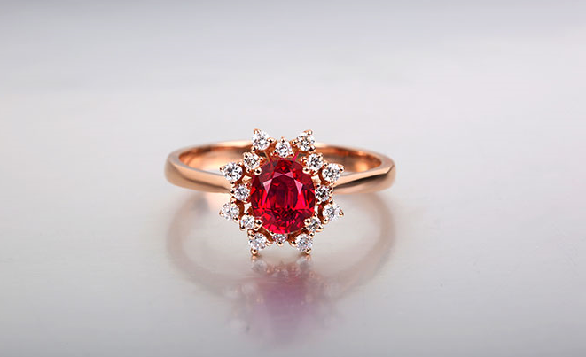 Red Gemstone Ring RTB111